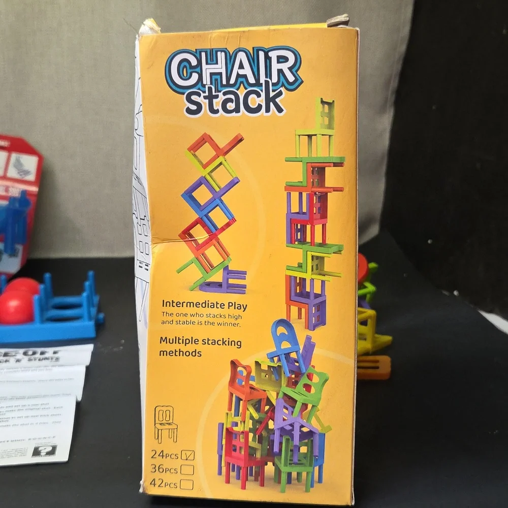 Chair‎ Stack Coordination, Bounce Off Stack N Stunts Games